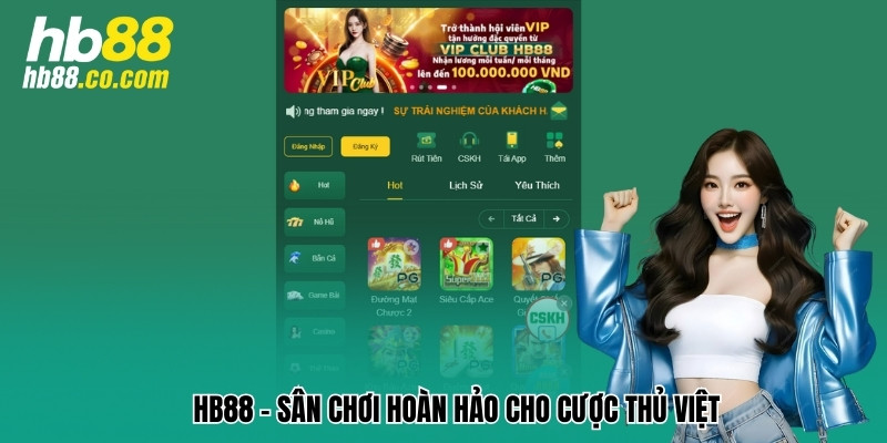 Hb88 – Sân chơi hoàn hảo cho cược thủ Việt