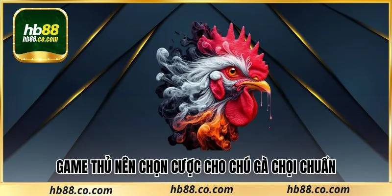 Game thủ nên chọn cược cho chú gà chọi chuẩn