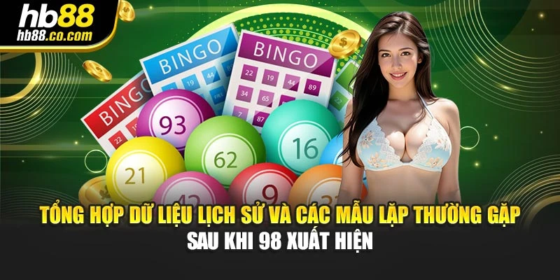 Tổng hợp dữ liệu lịch sử và các mẫu lặp thường gặp sau khi 98 xuất hiện